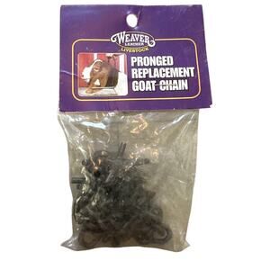 Weaver Livestock Oil Rubbed Pronged Replacement Goat Chain